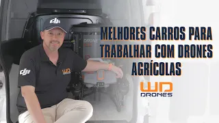 DJI Agras T10/T30- Qual é o carro mais adequado para trabalhar com Drones Agrícolas de Pulverização