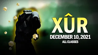 Xur Location, Exotics & Legendary Items (All Classes) 12-10-21 / December 10, 2021 [Destiny 2]