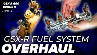 How To Clean A GSX-R Fuel System | Suzuki GSXR-600 Rebuild | Part 2