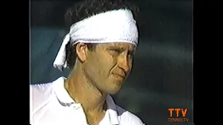 John McEnroe 🔥 Erupts Against Umpire Jay Snyder While Playing Ivan Lendl
