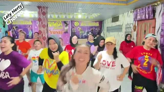 DJ JANGAN KAU PERGI - TIKTOK VIRAL | SENAM KREASI | DANCE | ZUMBA | CHOREO | LELY HERLY