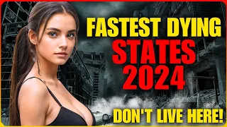 12 Fastest Dying States in the United States 2024 | Don't Live Here!