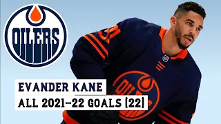 Evander Kane (#91) All 22 Goals of the 2021-22 NHL Season