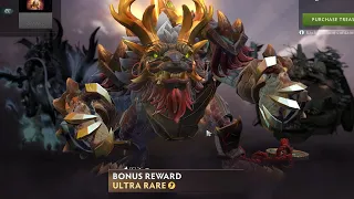 NEW PRIMAL BEAST - DOTA 2 UPDATE | Temple Guardian, Dragons Hoard Treasure - Ancient Dragon King