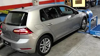 Rimappatura VW Golf 7.5 2018 con motore 1.4 TGI 110cv 200Nm (prima), e dopo lo STAGE 1?