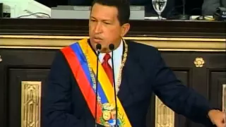 Toma de posesión de Hugo Chávez el 19 de agosto de 2000