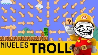 ME TROLEAN DE FORMAS QUE NO IMAGINABA 😵 - NIVELES TROLL #16 | Super Mario Maker - ZetaSSJ