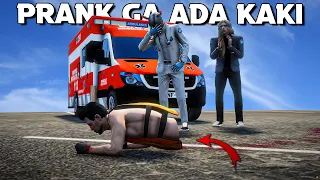 PRANK GA ADA KAKI‼️SEMUA WARGA TAKJUB‼️WKWK‼️- GTA 5 RP