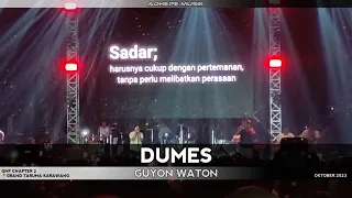 Guyon Waton - Dumes | Live Konser Karawang 2023