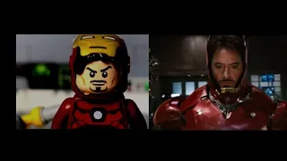 Iron Man Mark 3 Suit Up In Lego