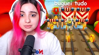 fiz no coin na primeira versão do subway surfers e buguei tudo 😳 n sei como fiz isso