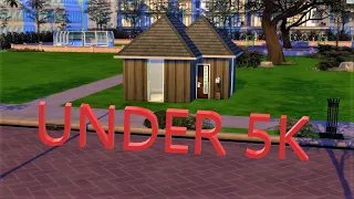 Sims 4 - Tiny House - Speed Build - Under 5 K