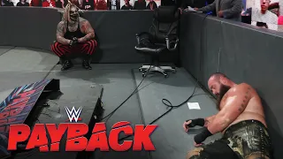 Wyatt smashes Strowman through the announce table: WWE Payback 2020 (WWE Network Exclusive)