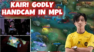 ONIC KAIRI Godly Fast Handcam in MPL ID S12 😳