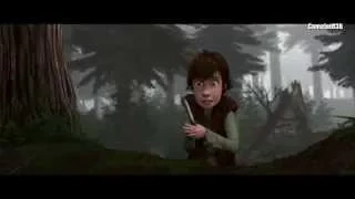 Hiccup and Toothless - In the Sky