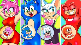 SONIC the Hedgehog, But Sonic is Pregnant - Brewing Cute Baby - Sonic the Hedgehog 2