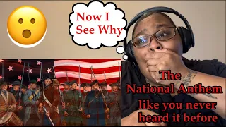 THE NATIONAL ANTHEM LIKE YOU’VE NEVER HEARD IT|REACTION|#thenationalanthem #viral