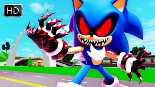 Roblox Brookhaven 🏡RP Sonic.exe (Scary Full Movie)