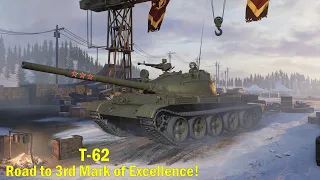 T-62 Road to 3-Mark | Three Degrees of Derpression | WoTC Cold War