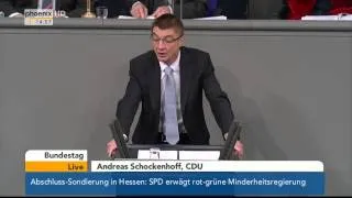 Bundestag - Aussprache zur Regierungserklärung