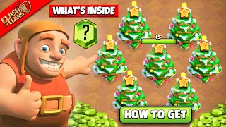 How to Get Many Clashmas Tree 2023 in Clash of Clans - What's Inside Clashmas Tree 2023 Coc