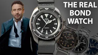 The REAL James Bond 007 watch - CWC RN Diver