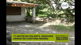 Balitang Amianan: Dalagita, Ginahasa Ni Ninong?