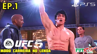 EA UFC 5 - Modo Carreira no Lenda - Ressuscitamos Bruce Lee - Ep 1