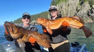 Lingcod Madness in Seward Alaska!