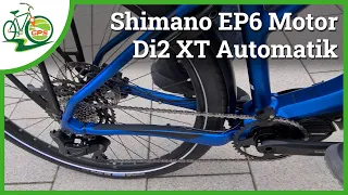 Shimano EP6 🚴 Di2 XT Schaltung ⚙ Free-Shift ⚡ Automatik 🆕 Neuheiten von der Eurobike 2022