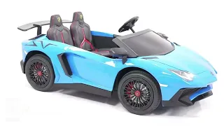 2023 24v Lamborghini Aventador Ride on Car