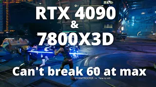 Star Wars Jedi Survivor: CPU Bottlnecked on 7800X3D | RTX 4090