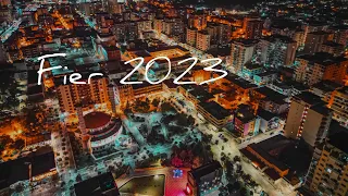 Fier,Albania 2024 (Night Drone Video)🇦🇱