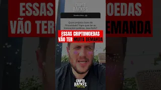 ACREDITO QUE NO FUTURO ESSAS CRIPTOMOEDAS VÃO SUBIR MUITO Augusto Backes #shorts