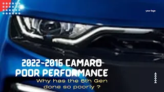 6th GEN CAMARO POOR SALES PERFORMANCE- WHY ?