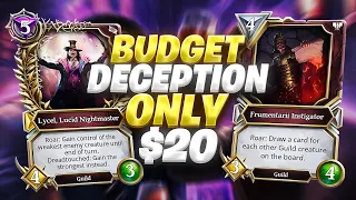 Budget Deception DESTROYS control Nature ! | Gods Unchained Gameplay Aldous