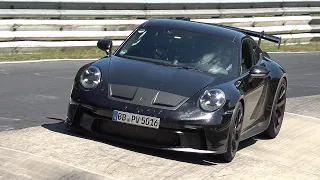 2021 Porsche 992 GT3 - Exhaust SOUNDS On The Nurburgring!