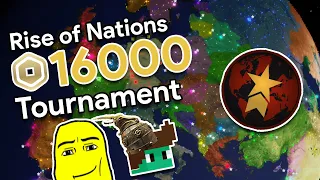 I Played In A 16,000 ROBUX RISE OF NATIONS OFFICIAL TOURNAMENT
