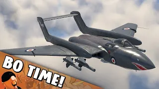 War Thunder - Sea Vixen "I keep shooting down my friends :("