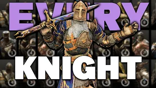 I Played a Game as EVERY Knight in For Honor