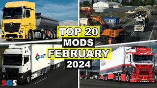 |ETS2 1.49| TOP 20 MODS - FEBRUARY [2024]