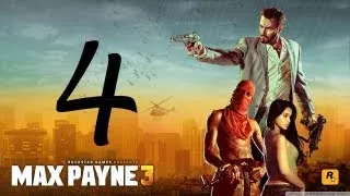 Max Payne 3 Walkthrough - Part 4 HD Hard Mode no commentary gameplay Chapter 3