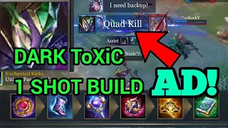 MGANGA NEW BUILD WITH QUAD KILLS! | FULL POISONOUS TOXIC BUILD | (FULL AD TROLL) | AOVINDIA.