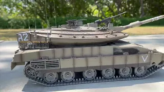 HENG LONG 1/16 RC MERKAVA IV TANK - TEST RUN