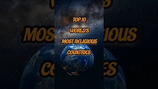 10 most RELIGIOUS countries in the WORLD | 2023