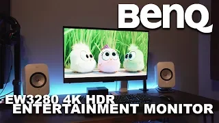 Monitor or TV? BenQ EW3280U 4K HDR Entertainment Monitor Review