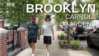 NEW YORK CITY Walking Tour [4K] - BROOKLYN - CARROLL GARDENS