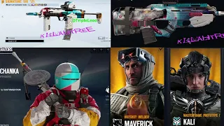 KALI & MAVERICK ELITE SKIN + SIX INVITATIONAL SKIN LEAKED