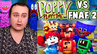 POPPY PLAYTIME vs FNAF 2! - Animation | Reaction