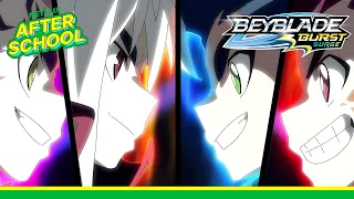 Blading Pros vs. Hizashi Bros 💥 BEYBLADE BURST SURGE | Netflix After School